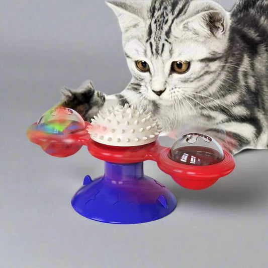 Jouet Pour Chat - MultifunctionalGlowingBall™ - Rouge - Chatjoue
