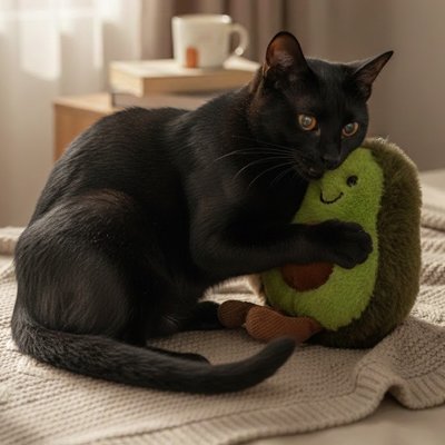 Jouet pour Chat peluche pour des câlins 