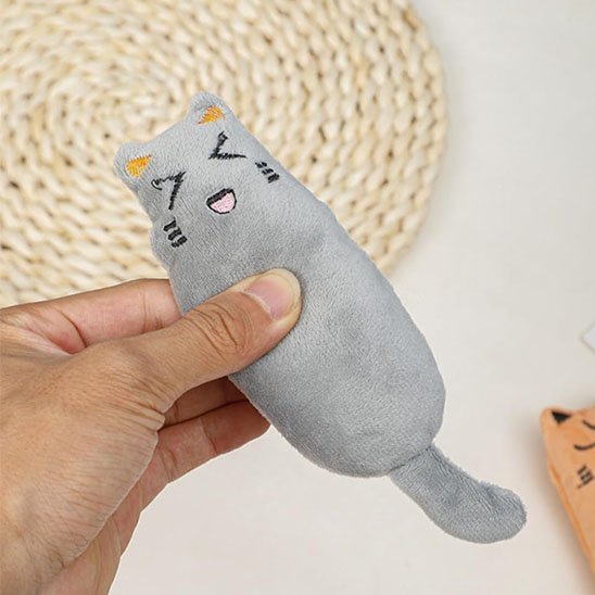 Jouet pour chat peluche en forme de félin | Félin'stinct - Chatjoue