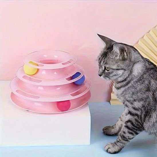 Jouet Interactif pour Chat tour infernale | tourbille - chatjoue - Chatjoue