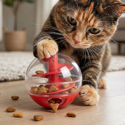 Jouet pour Chat régulation de l'appétit