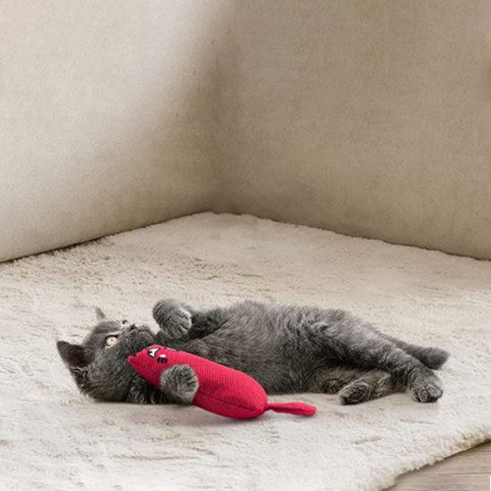 Jouet pour chat peluche en forme de félin | Félin'stinct - Chatjoue