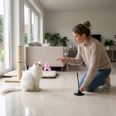 Jouet pour chat  stimulation de tous les chats 