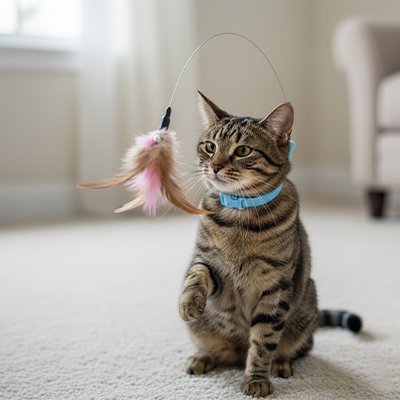 Jouet pour Chat collier innovant et ludique | Interactif - chatjoue - Chatjoue