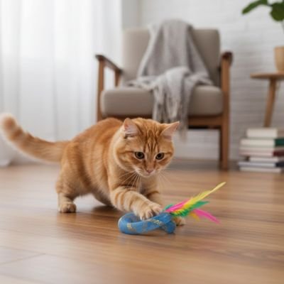Jouet pour Chat Anneau Infini Interactif - Premium - Chatjoue - Chatjoue