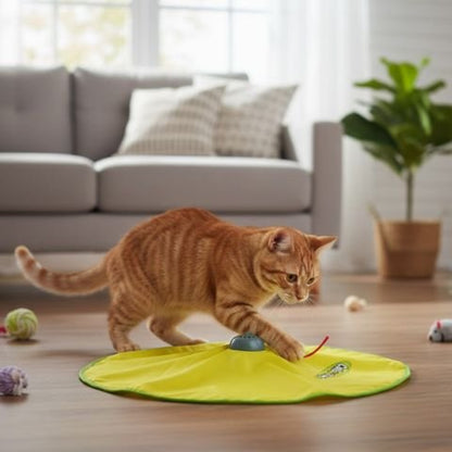 Jouets interactifs Chat soucoupe interactive | Feline Buddy - Chatjoue
