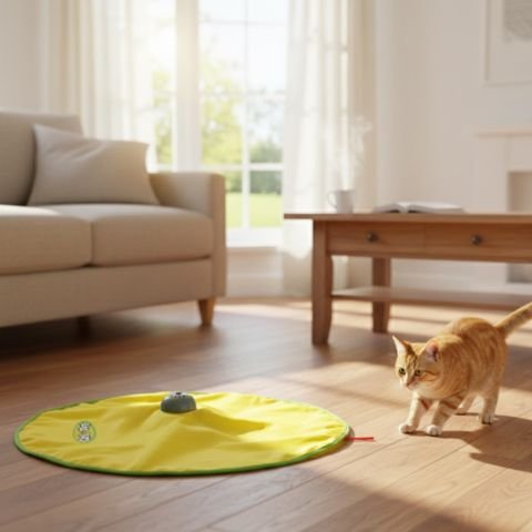 Jouets interactifs Chat soucoupe interactive | Feline Buddy - Chatjoue