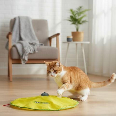 Jouets interactifs Chat soucoupe interactive | Feline Buddy - Chatjoue