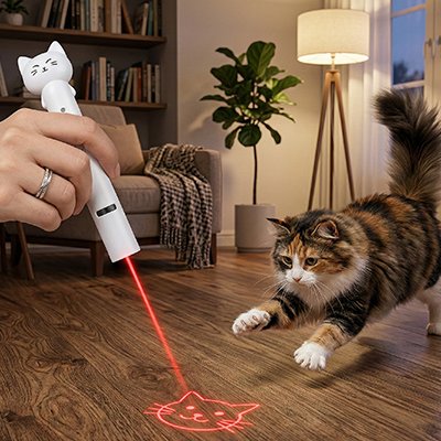 Laser chat très bon stimulant pour les chats