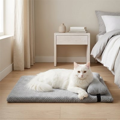 lit Chat design élégant qui trouve sa place dans le salon