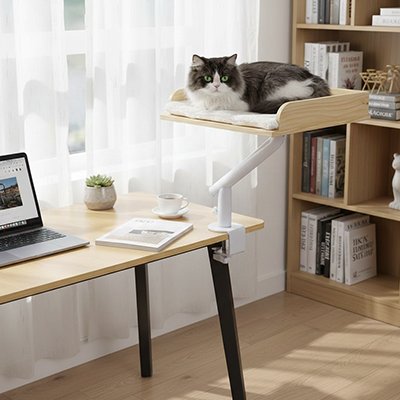 Lit pour Chat avec un bars articulé 