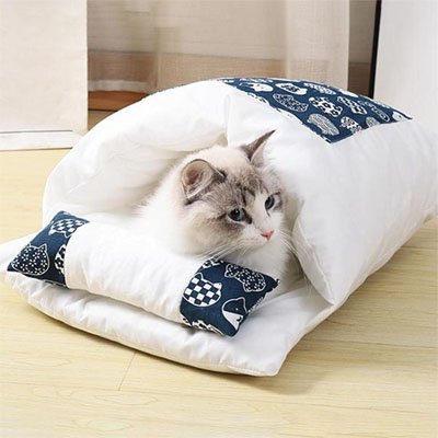 Lit pour chat existe en 2 dimensions 