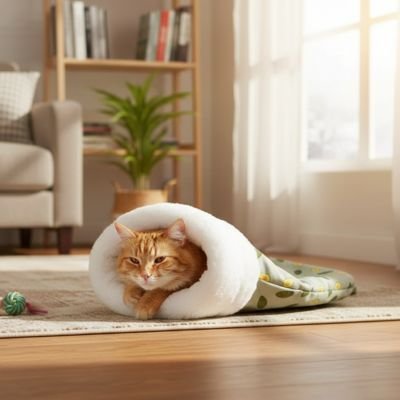 Lit pour Chat existe en 2 tailles