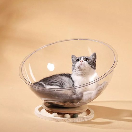 Lit pour chat existe en 3 dimensions 