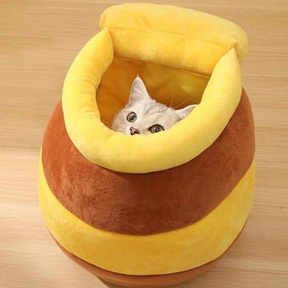 Lit pour chat peu se mettre debout en style panier