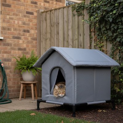 Maison extérieur pour chat existe en 3 tailles