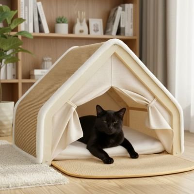 Maison pour chat belle dimensions 40/40/50/35.5