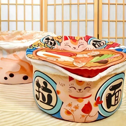 Maison pour chat décor asiatique