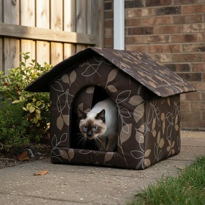 Maison pour chat extérieur existe en 3 tailles