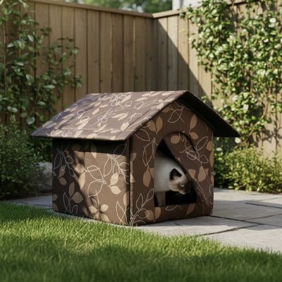Maison pour chat extérieur imperméable