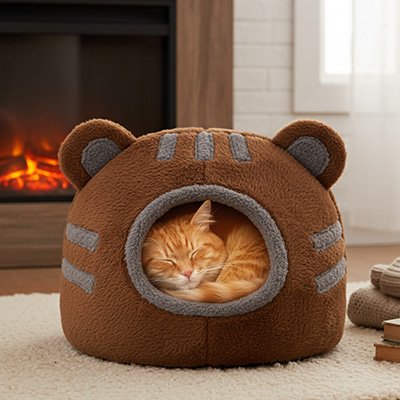 Niche pour Chat lavage mécanique