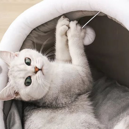 Panier pour chat déco élégante pour toutes les pièces 