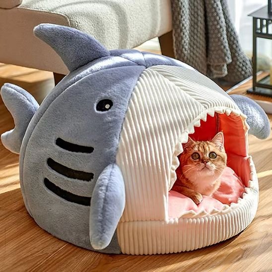 Panier pour chat douillé et confortable