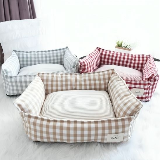Panier pour chat en 3 couleur