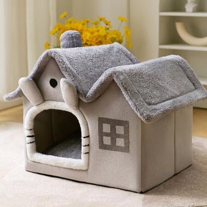 Panier pour chat jolie avec des oreilles de lapin