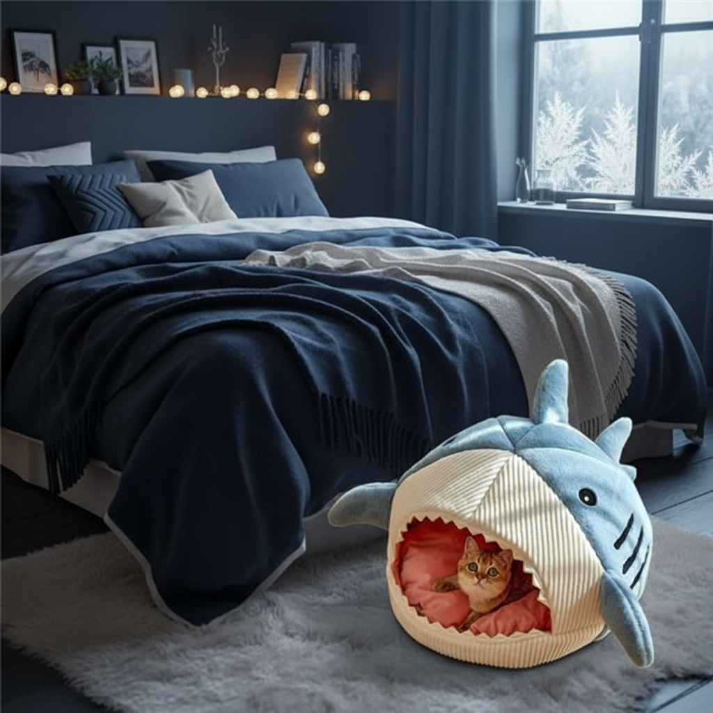 Requin Bleu – Hiver – Chambre