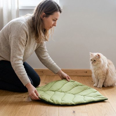 Tapis Chat facile a installer et déplacer 
