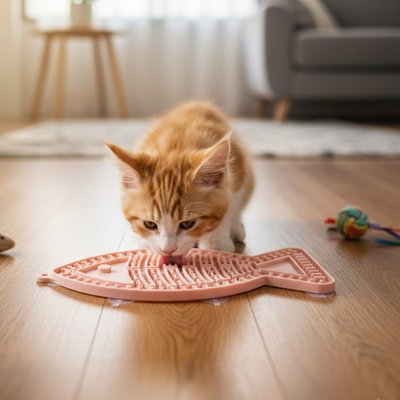 Tapis de léchage facile à nettoyer 