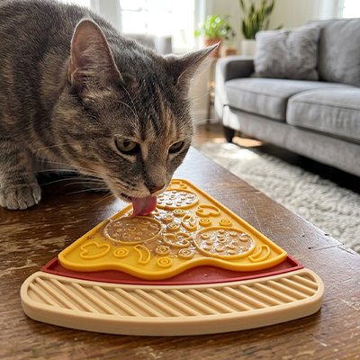 Tapis de léchage facile à nettoyer