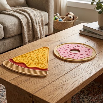 Tapis de léchage idéal pour l'apprentissage 
