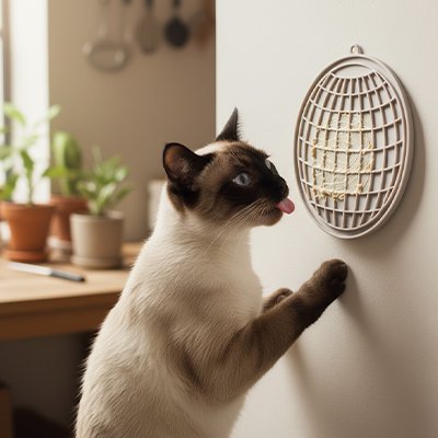 Tapis de léchage peut se fixer au mur