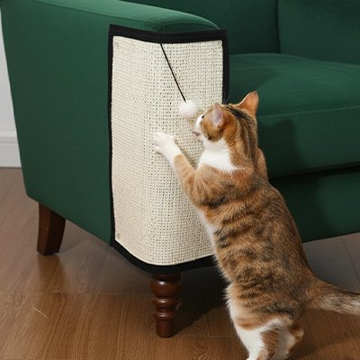 Tapis griffoir Chat fixation par velcro