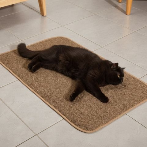 Tapis griffoir chat idéal pour faire leurs griffes 