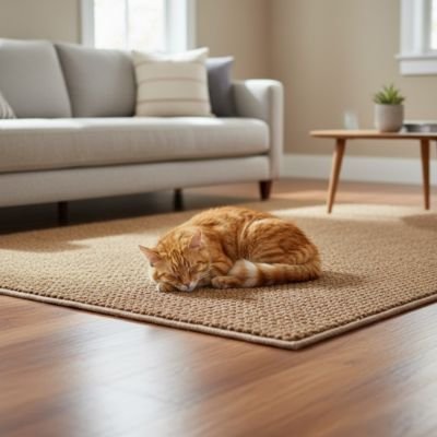Tapis griffoir chat beau terrain de jeux | DuoProtect - chatjoue - Chatjoue
