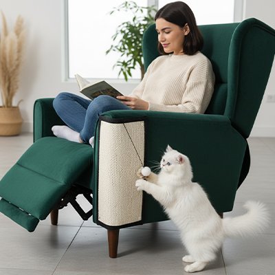 Tapis griffoir Chat s'adapte facilement 