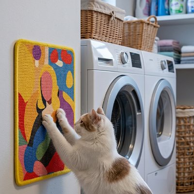 Tapis griffoir chat utile pour tous les chats