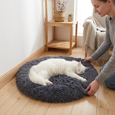 Tapis pour chat noir