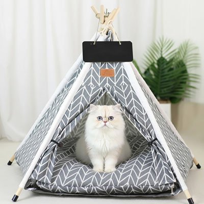 Tente pour chat avec 5 coins