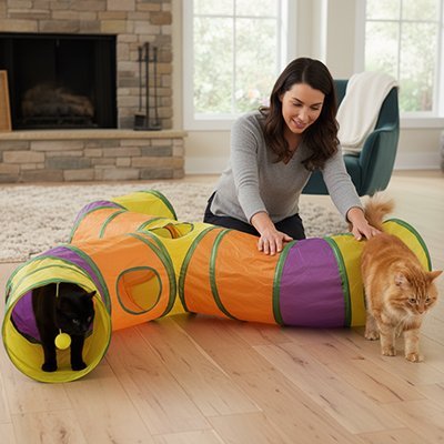 Tunnel Chat | Pliable Félin - Chatjoue