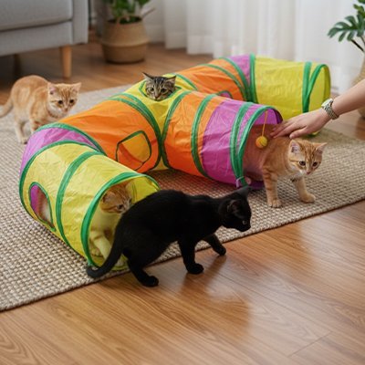 Tunnel Chat | Pliable Félin - Chatjoue
