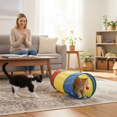 Tunnel Chat | Cozy Retreat - Chatjoue