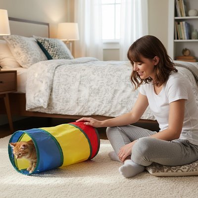Tunnel Chat | Cozy Retreat - Chatjoue