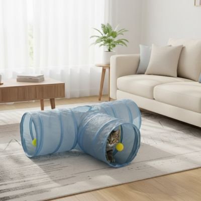 Tunnel pour chat | Pliable et Résistant - Chatjoue