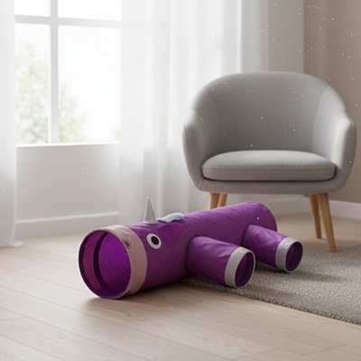 Tunnel pour chat | Pliable - Chatjoue